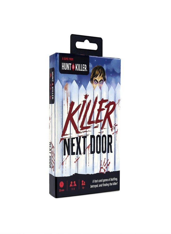Hunt A Killer: Killer Next Door, Fun Family Games and Adult Games for Game Night, Card Game Includes 20+ Minutes of Fast-Paced Gameplay and Engaging Social Deduction, Appropriate for Ages 10 and Up - Image 1